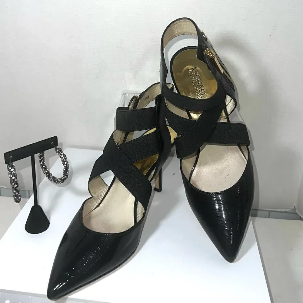 Micheal Kors “Meadow” Ankle Strap Heels - Picture 3 of 5